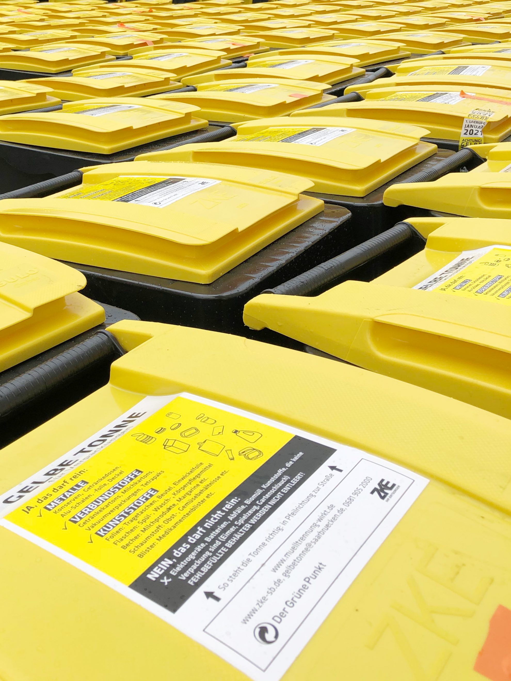 Waste management TransIT optimises disposal of yellow bins gts systems